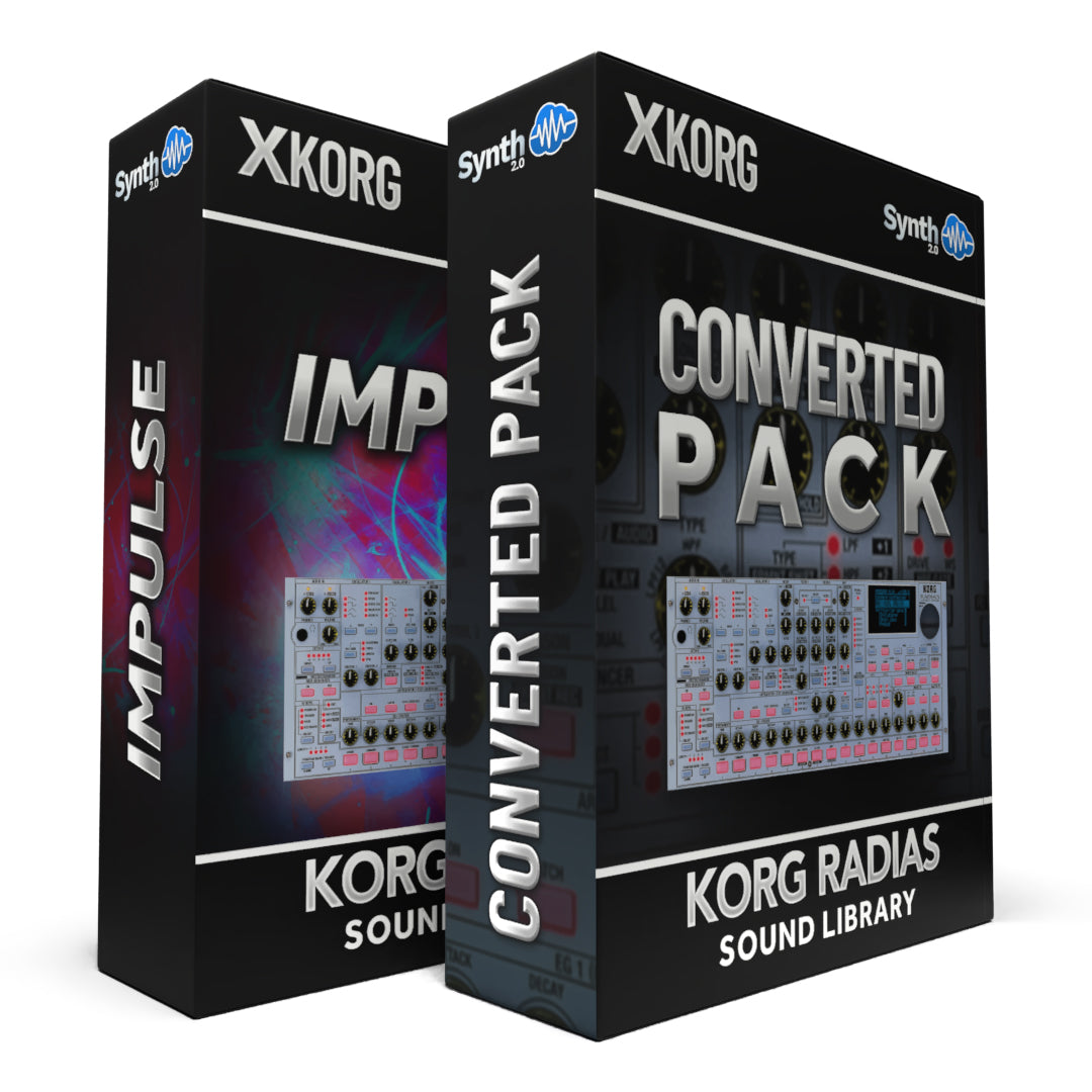 SCL563 - ( Bundle ) - Impulse + Converted Pack - Korg Radias