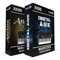 SCL148 - ( Bundle ) - Ancient Visions + Digital Age - Korg Wavestate / mkII / Se / Native