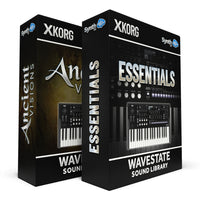 SCL149 - ( Bundle ) - Ancient Visions + Essentials Soundset - Korg Wavestate / Native