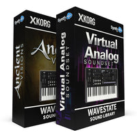 SCL150 - ( Bundle ) - Ancient Visions + Virtual Analog Soundset - Korg Wavestate / mkII / Se / Native
