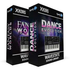 OTL028 - ( Bundle ) - Fantasy Worlds + Dance Evolution - Korg Wavestate / mkII / Se / Native