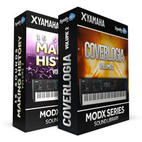 SCL449 - ( Bundle ) - 16 Sounds - Making History Vol.2 + Coverlogia Vol.2 - Yamaha MODX / MODX+
