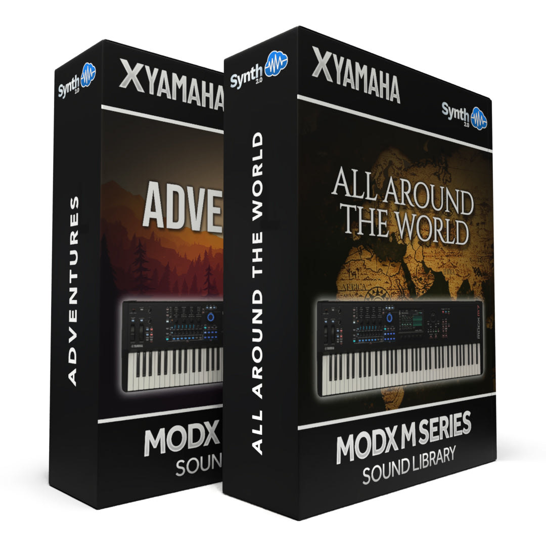 HCL006 - ( Bundle ) - Adventures + All Around the World - Yamaha MODX M - ESP