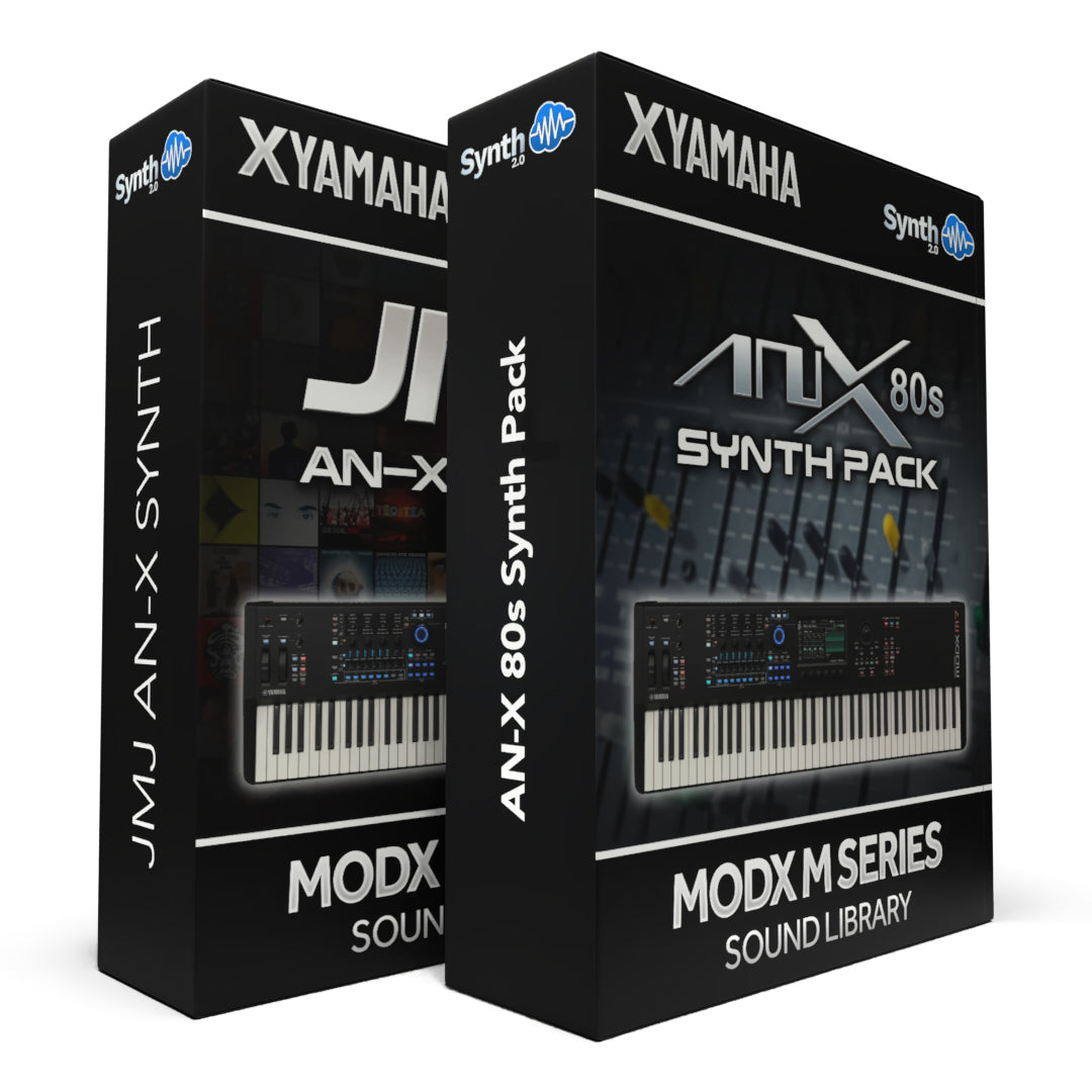 ZZL006 - ( Bundle ) - JMJ AN-X + AN-X 80s Synth Pack - Yamaha MODX M - ESP