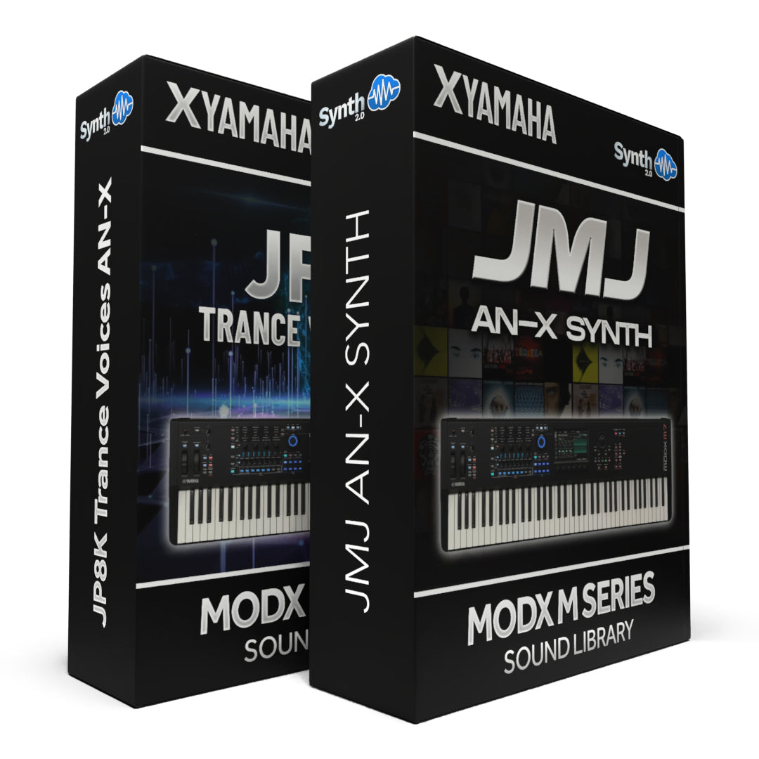 ZZL012 - ( Bundle ) - AN-X JP8K Trance Voices + JMJ AN-X Synth Pack - Yamaha MODX M - ESP