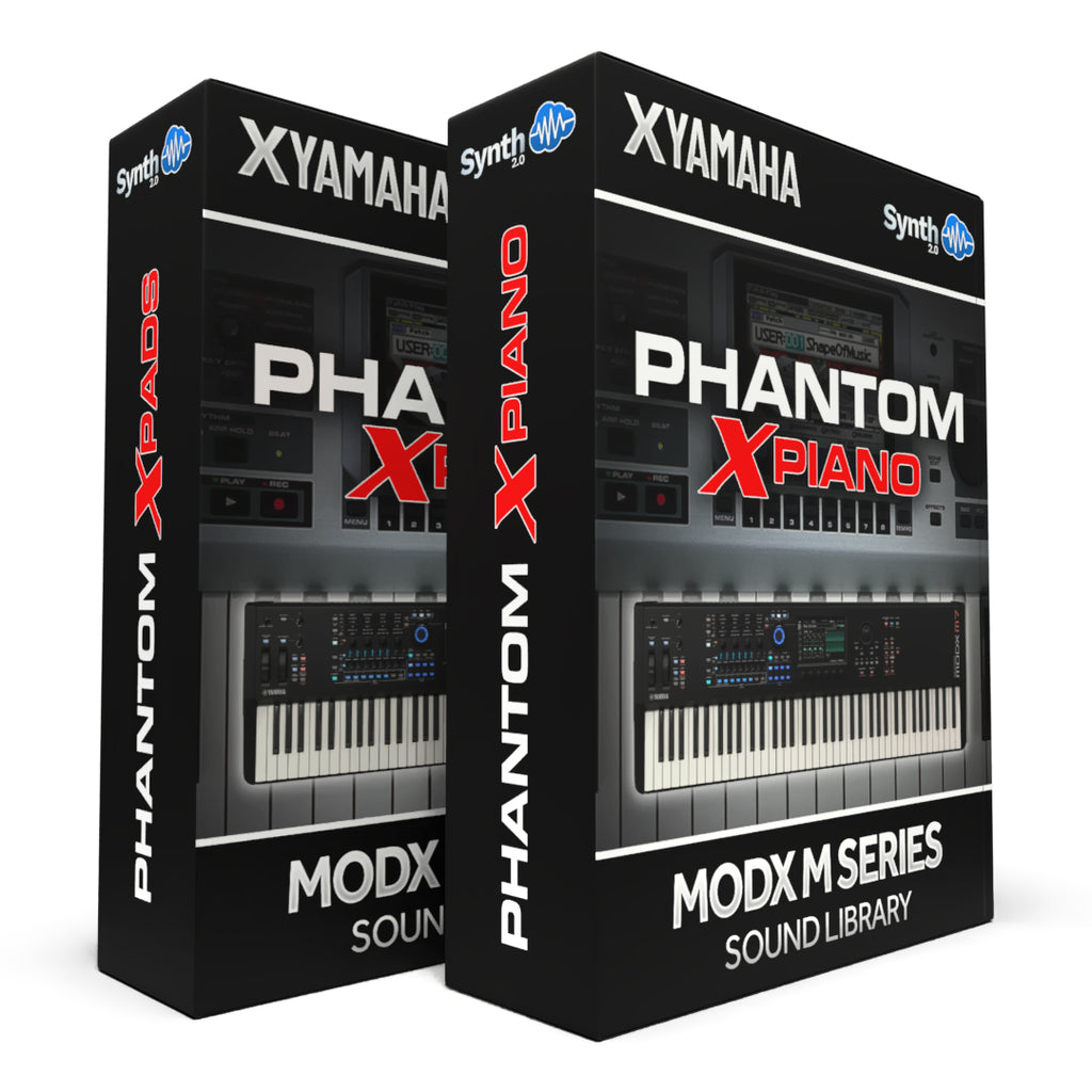 Yamaha Modx M ESP Bundle: Phantom-X Pads + Phantom-X Piano