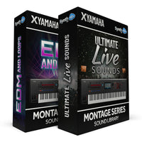 SCL174 - ( Bundle ) - EDM & Loops + Ultimate Live Sounds - Yamaha MONTAGE