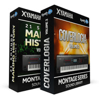 SCL448 - ( Bundle ) - 21 Sounds - Making History Vol.3 + Coverlogia Vol.2 - Yamaha MONTAGE