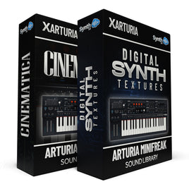 SCL467 - ( Bundle ) - Cinematica + Digital Synth Textures - Arturia Minifreak - V