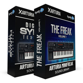 SCL469 - ( Bundle ) - Digital Synth Textures + The Freak Vol.1 - Arturia Minifreak - V