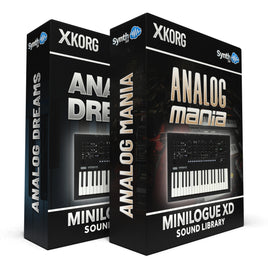 SCL032 - ( Bundle ) - Analog Dreams + Analog Mania - Korg Minilogue XD