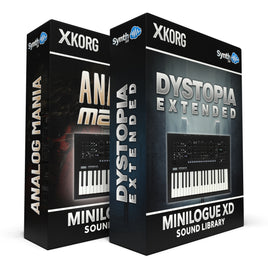 SCL041 - ( Bundle ) - Analog Mania + Dystopia Extended - Korg Minilogue XD