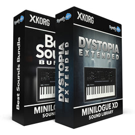 SCL182 - ( Bundle ) - Best Sounds NK Bundle + Dystopia Extended - Korg Minilogue XD