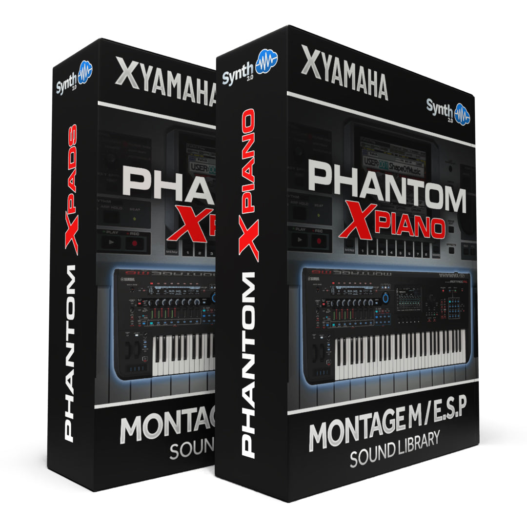 HCL016 - ( Bundle ) - Phantom-X Pads + Phantom-X Piano - Yamaha MONTAGE M - ESP