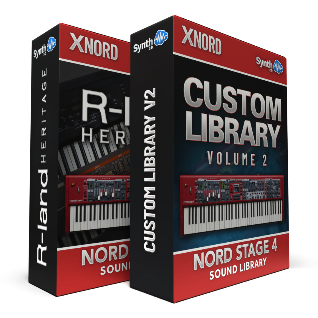 Nord Stage 4: Oberheim OB-X8 Samples V1+V2 62 custom patches
