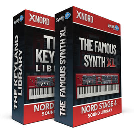 SLL005 - ( Bundle ) - The Keyland Library + The Famous Synth XL - Nord Stage 4