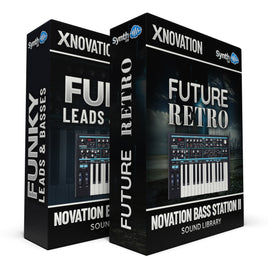 SCL045 - ( Bundle ) - Future Retro + Funky Leads & Basses - Novation Bass Station II