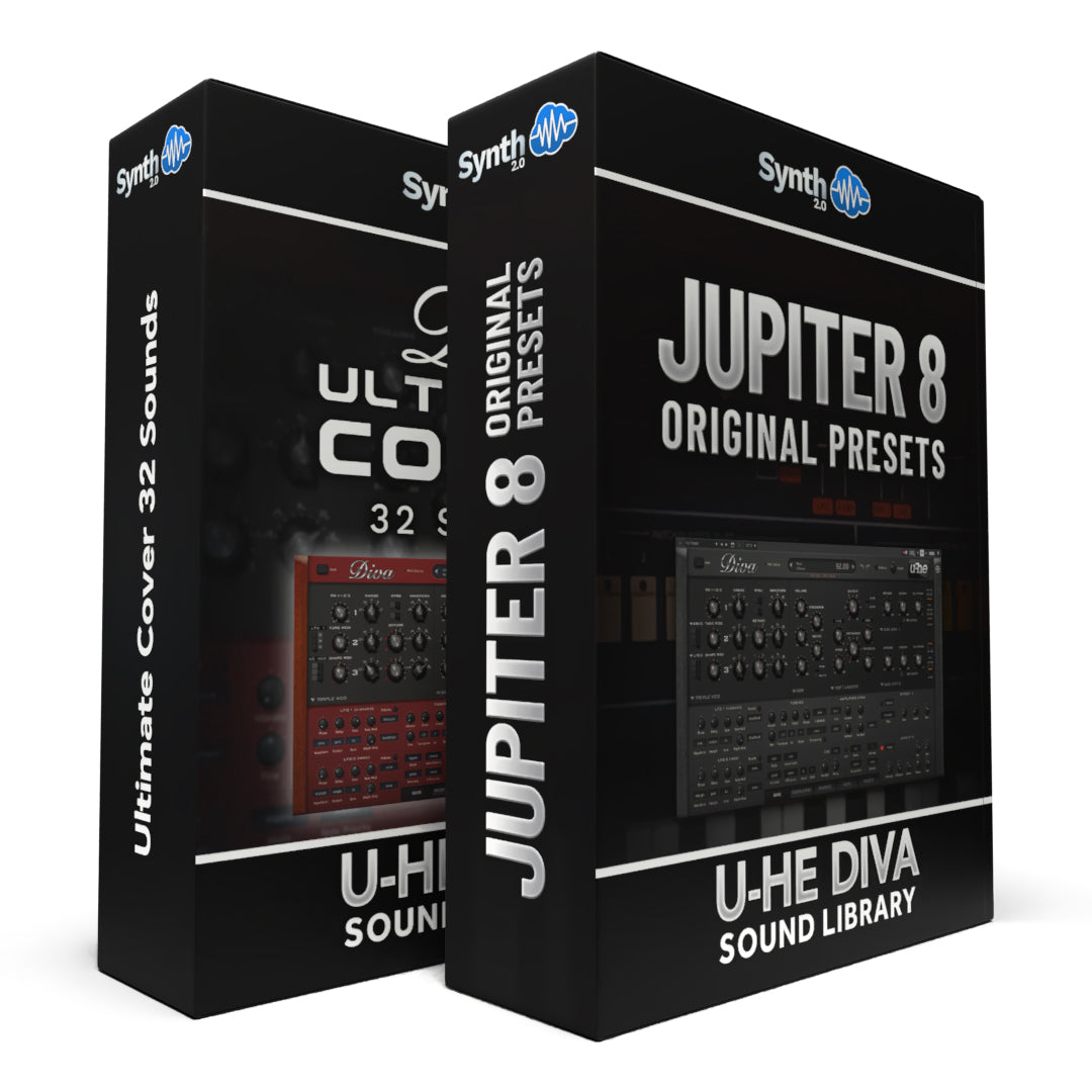 SCL578 - ( Bundle ) - Ultimate Cover Sounds + Jupiter 8 Original Presets - U-HE Diva