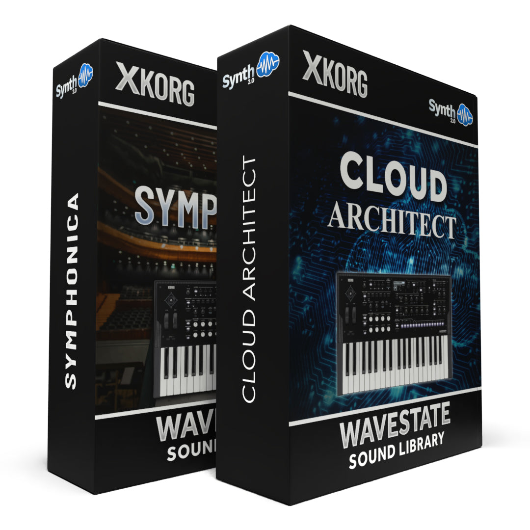 SCL593 - ( Bundle ) - Symphonica + Cloud Architect - Korg Wavestate / mkII / Se / Native