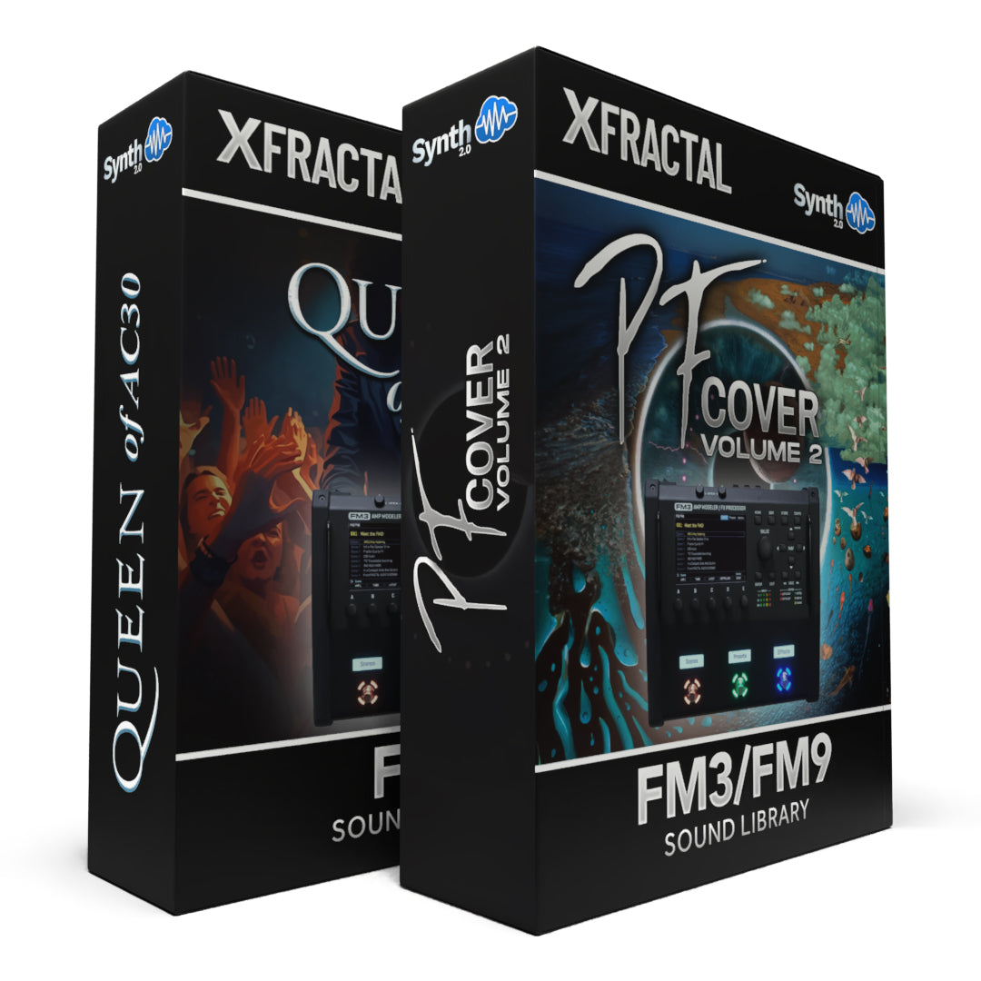FRT021 - ( Bundle ) - Queen of 30 AC + PF Cover V2 - Fractal FM3 / FM9