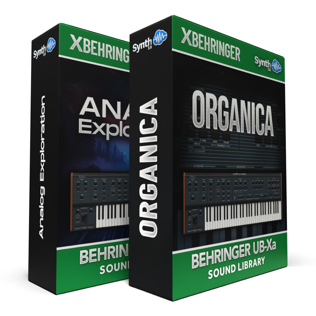 SCL542 - ( Bundle ) - Analog Exploration + Organica - Behringer UB-Xa