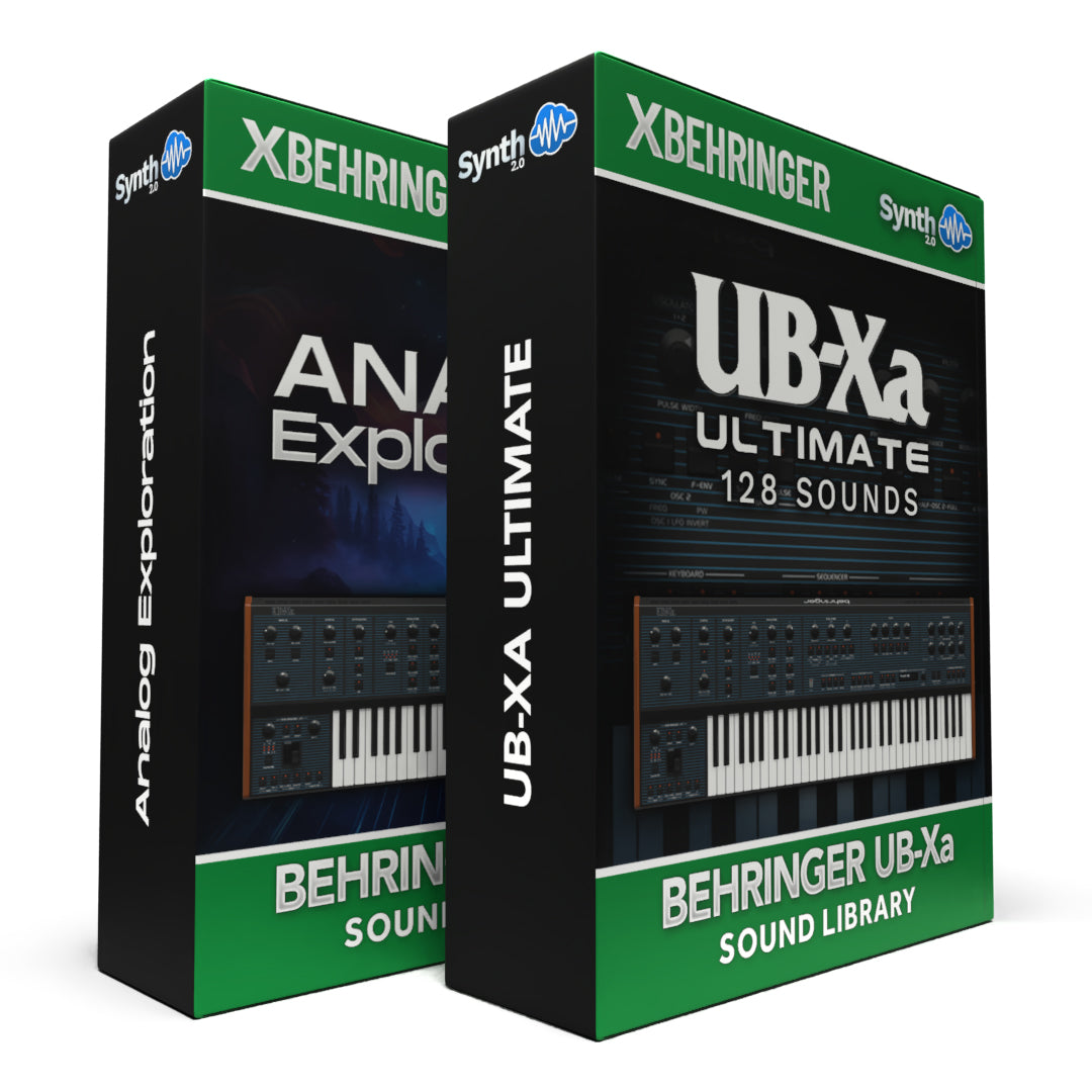 SCL541 - ( Bundle ) - Analog Exploration + Ultimate Sounds - Behringer UB-Xa