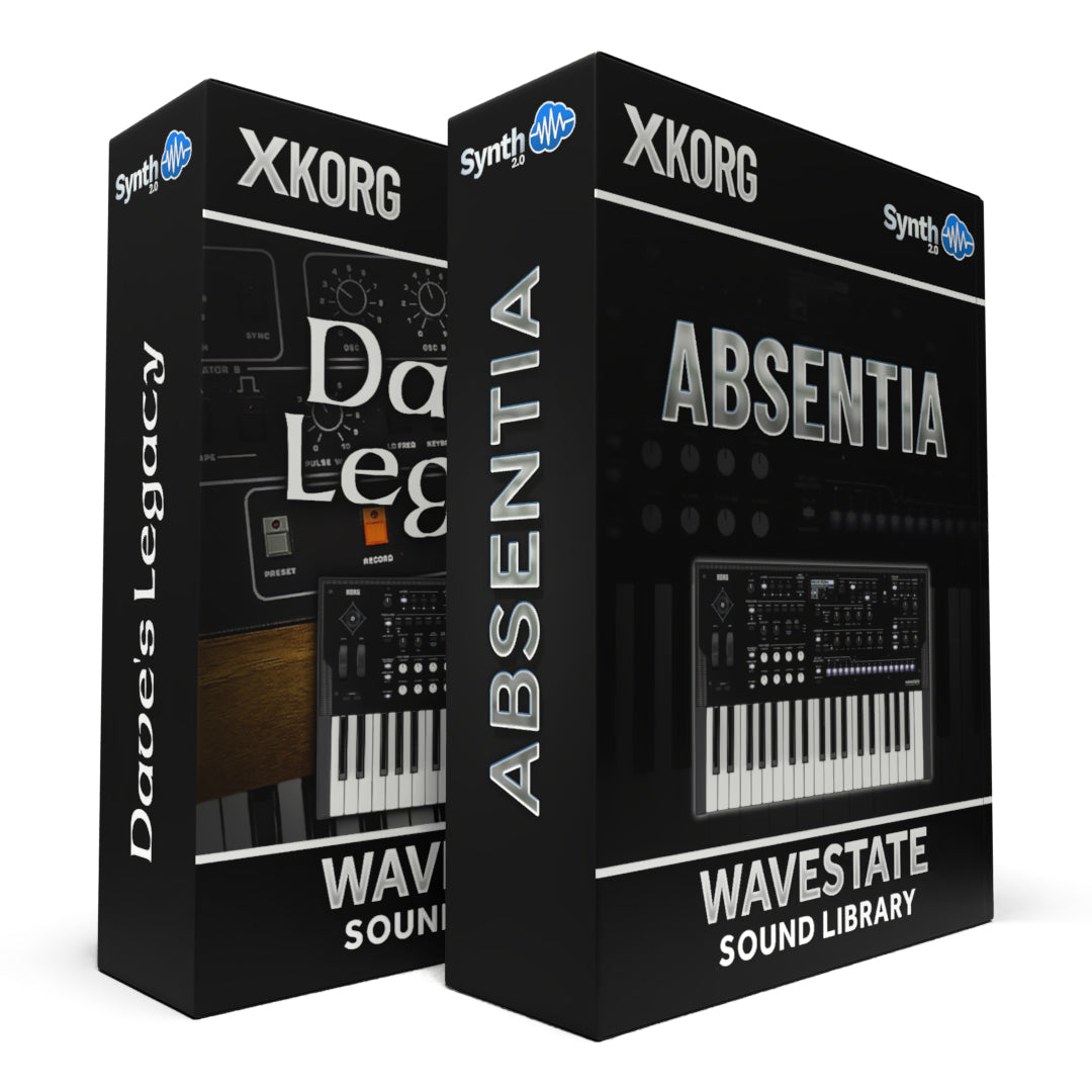 SCL546 - ( Bundle ) - Dave's Legacy + Absentia - Korg Wavestate / mkII / Se / Native