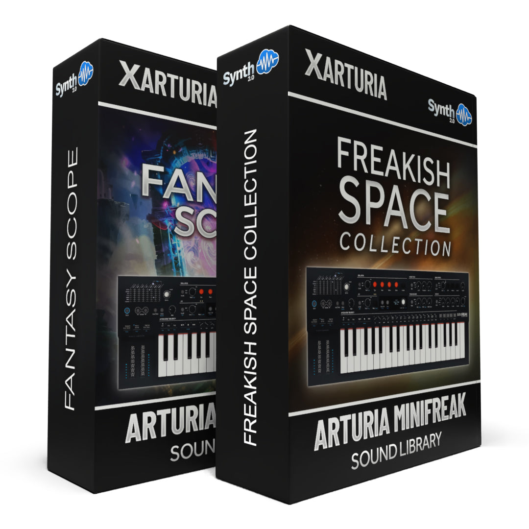 SCL537 - ( Bundle ) - Fantasy Scope + Freakish Space Collection - Arturia MiniFreak - V