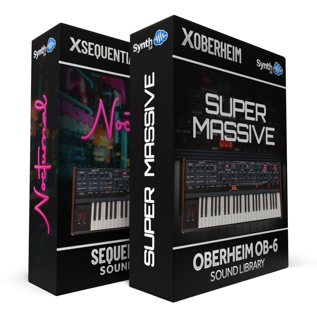 Sequential OB-6 120 custom sounds presets Super Massive – Synthcloud