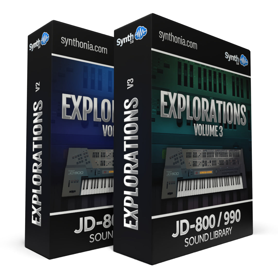 Roland JD-800 Explorations V2 64 custom sounds – Synthcloud