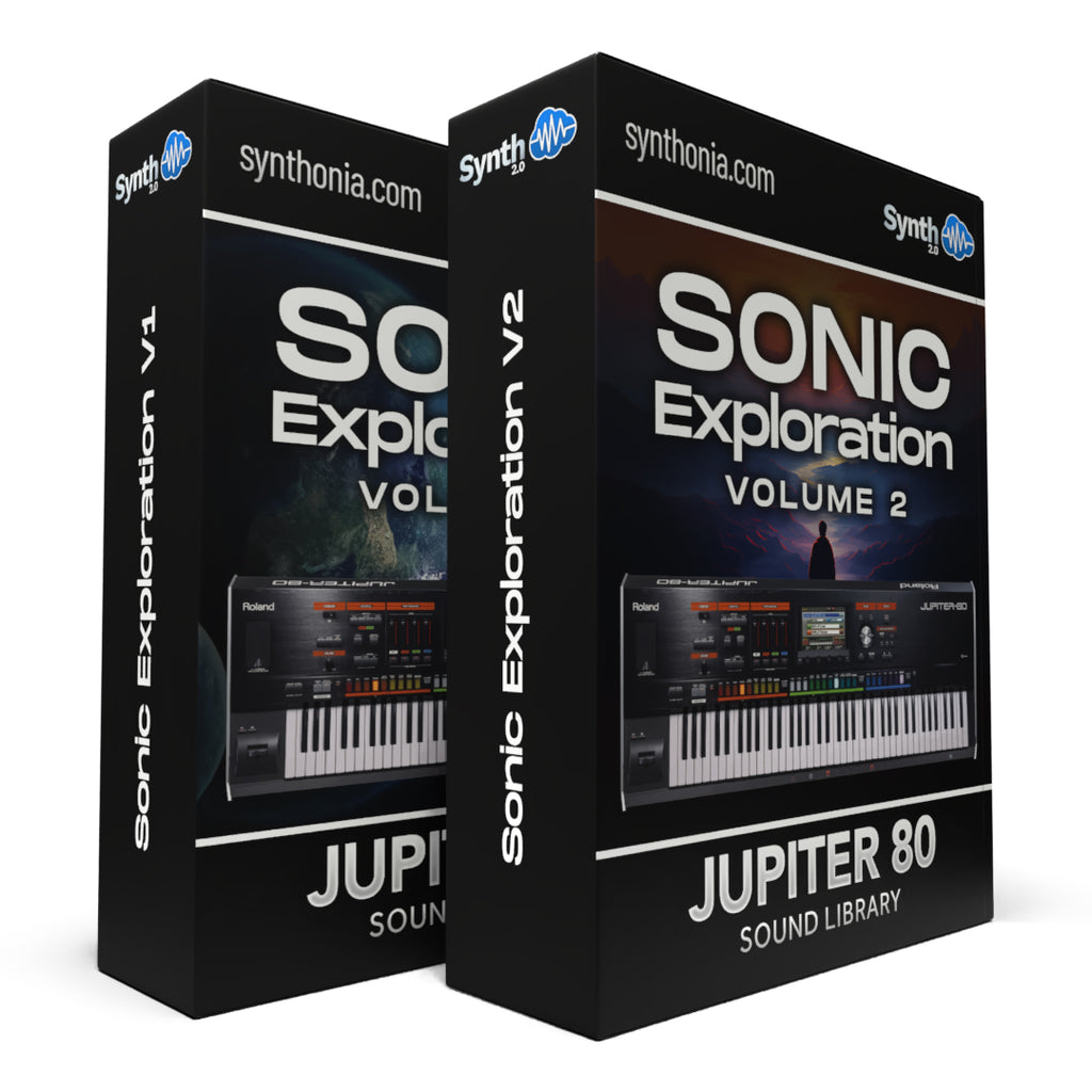Jupiter 10点セット Sonic Exploration V1+V2 Roland Jupiter-80 Bundle – Synthcloud