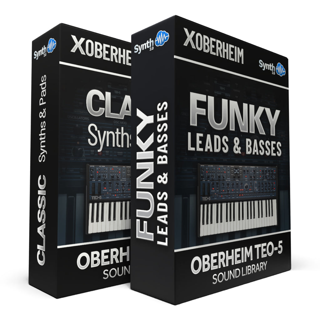 Oberheim TEO5: Bundle Classic Synths & Pads Funky Leads & Basses