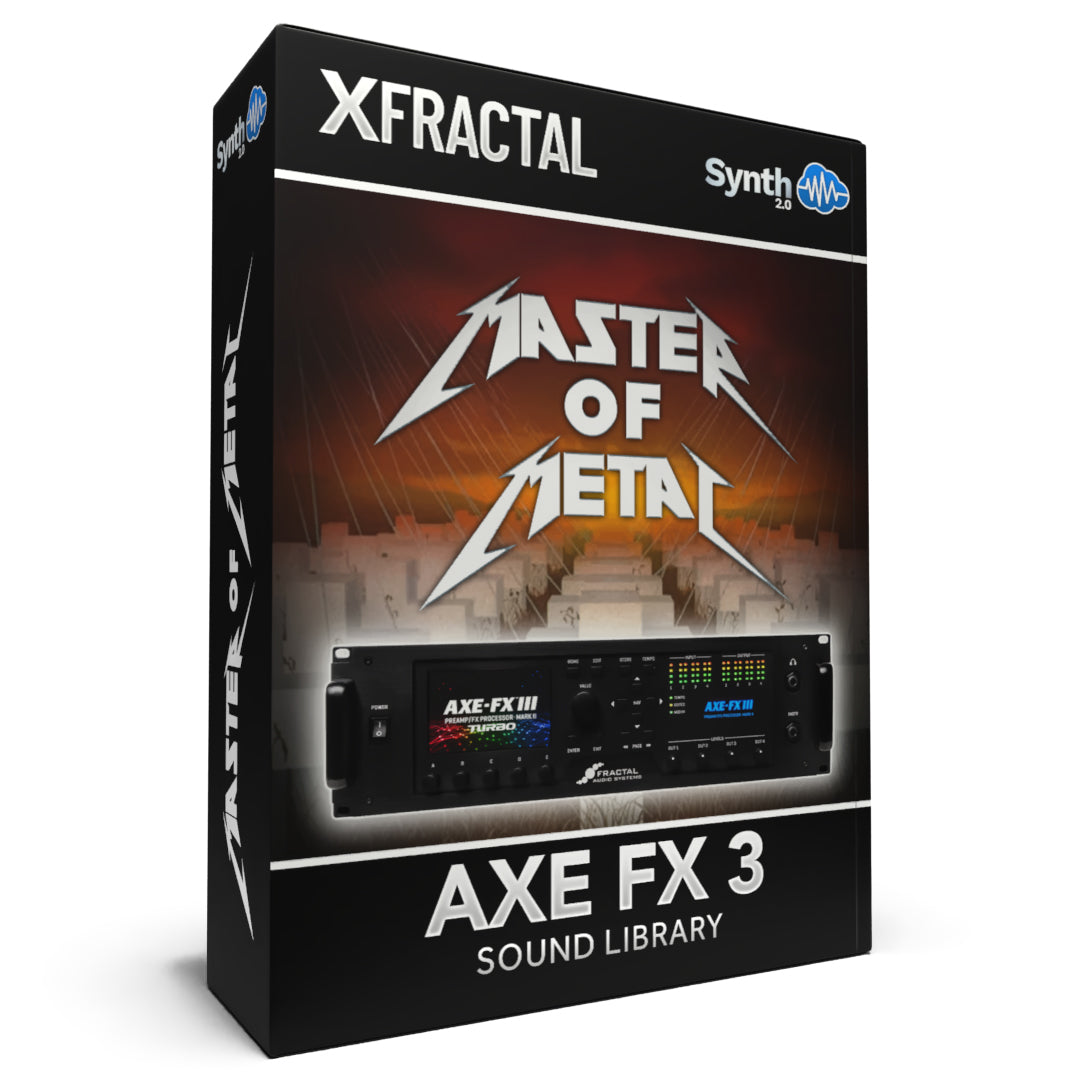 Fractal Axe-Fx III: Reloading Metallica tones Reload 69 Presets