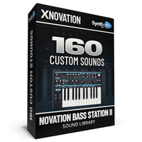 CTL003 - 160 Custom Sounds - Novation Bass Station II  / AFX Station