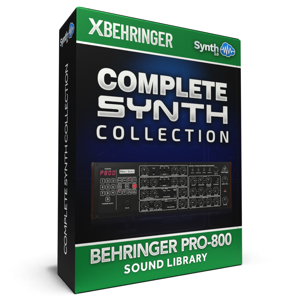Behringer Pro 800 Complete Synth Collection 66 soundset – Synthcloud