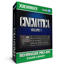 LFO002 - Cinematica V1 - Behringer Pro-800 ( 50 presets )