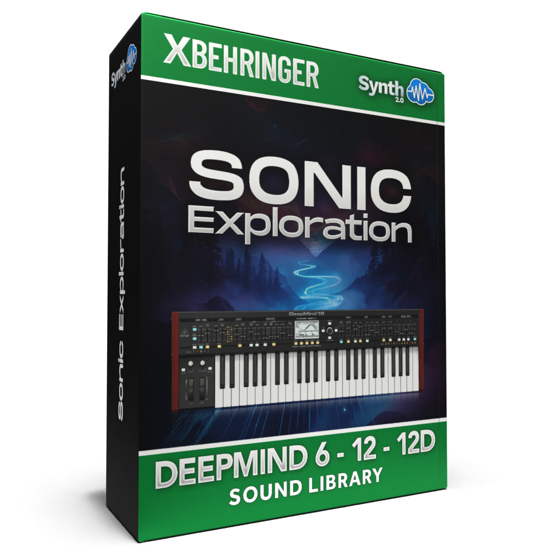 Classic Synth Behringer Deepmind 6 12 12D 128 presets – Synthcloud