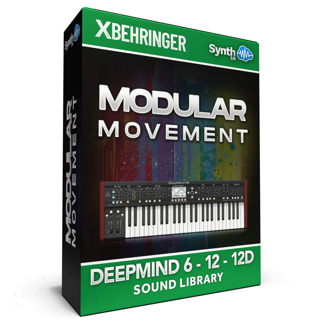 Modular Movement Behringer Deepmind 6 12 12D 64 presets – Synthcloud