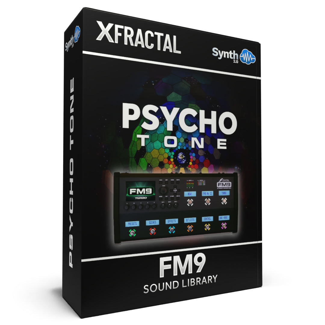 FRT018 - Psycho Tone ( Muse Cover Pack ) - Fractal FM9 ( 16 scenes )