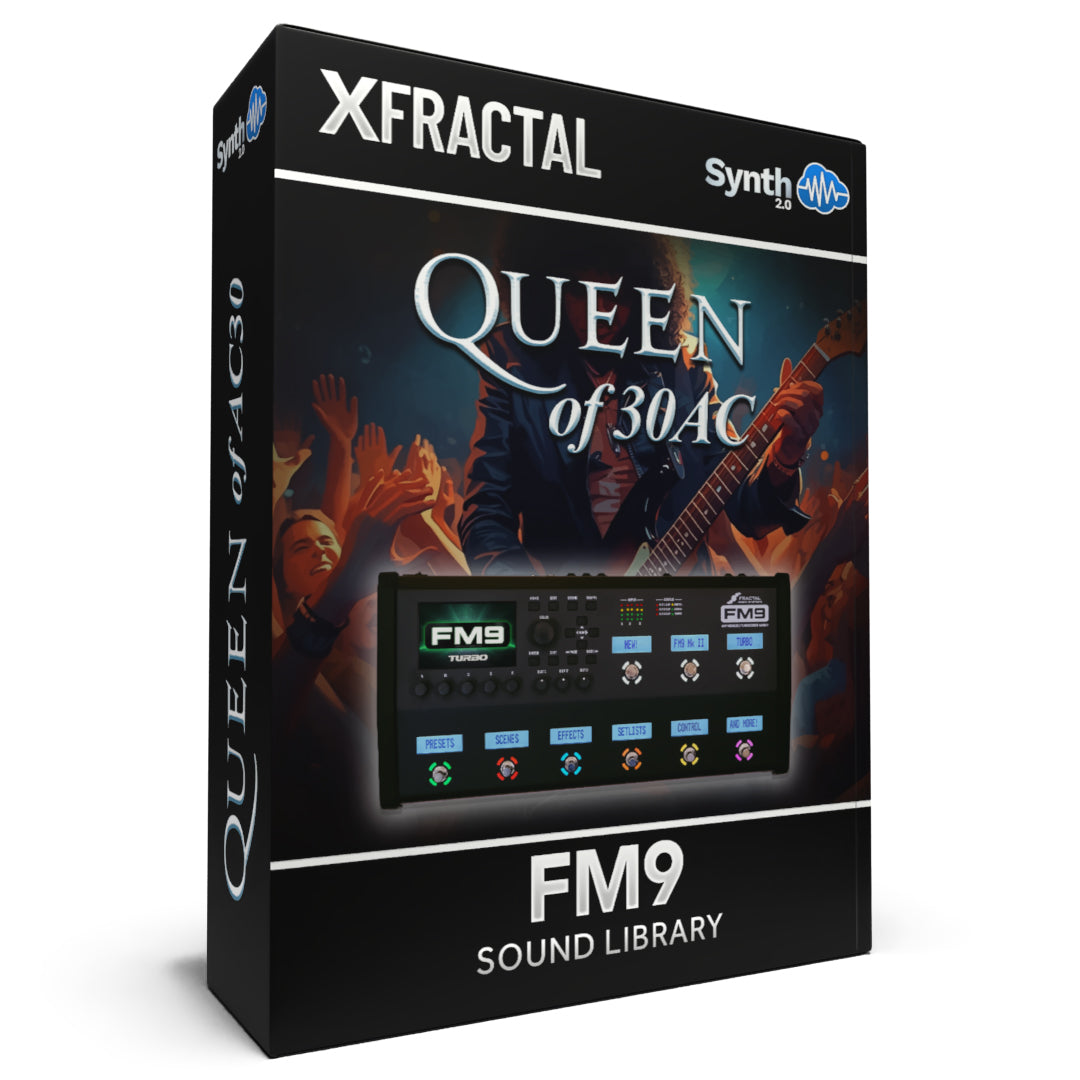 FRT019 - Queen of 30 AC - Fractal FM9 ( 24 scenes )