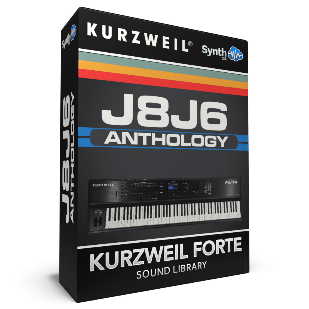DRS060 - J8J6 Anthology ( Jupiter 8 Juno 60 ) - Kurzweil Forte ( 34 presets )
