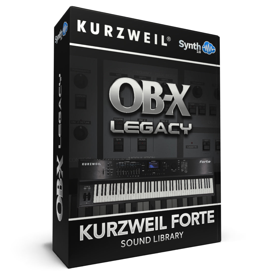 DRS070 - OB-X Legacy - Kurzweil Forte / SE ( 32 presets )