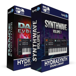 SCL103 - ( Bundle ) - Dance Evolution + Synthwave Pack - ASM Hydrasynth Series