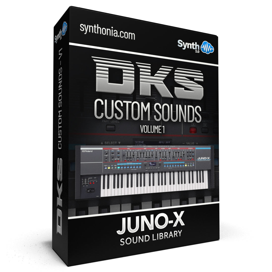 DKS011 - DKS Custom Sounds Vol.1 - Juno-X ( 16 presets )