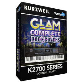 DRS019 - Glam - Complete Rock Covers - Kurzweil K2700 ( over 100 presets )