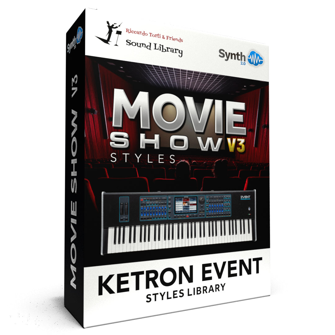 EVS003 - Movie Show V3 - Ketron Event ( 8 new styles )