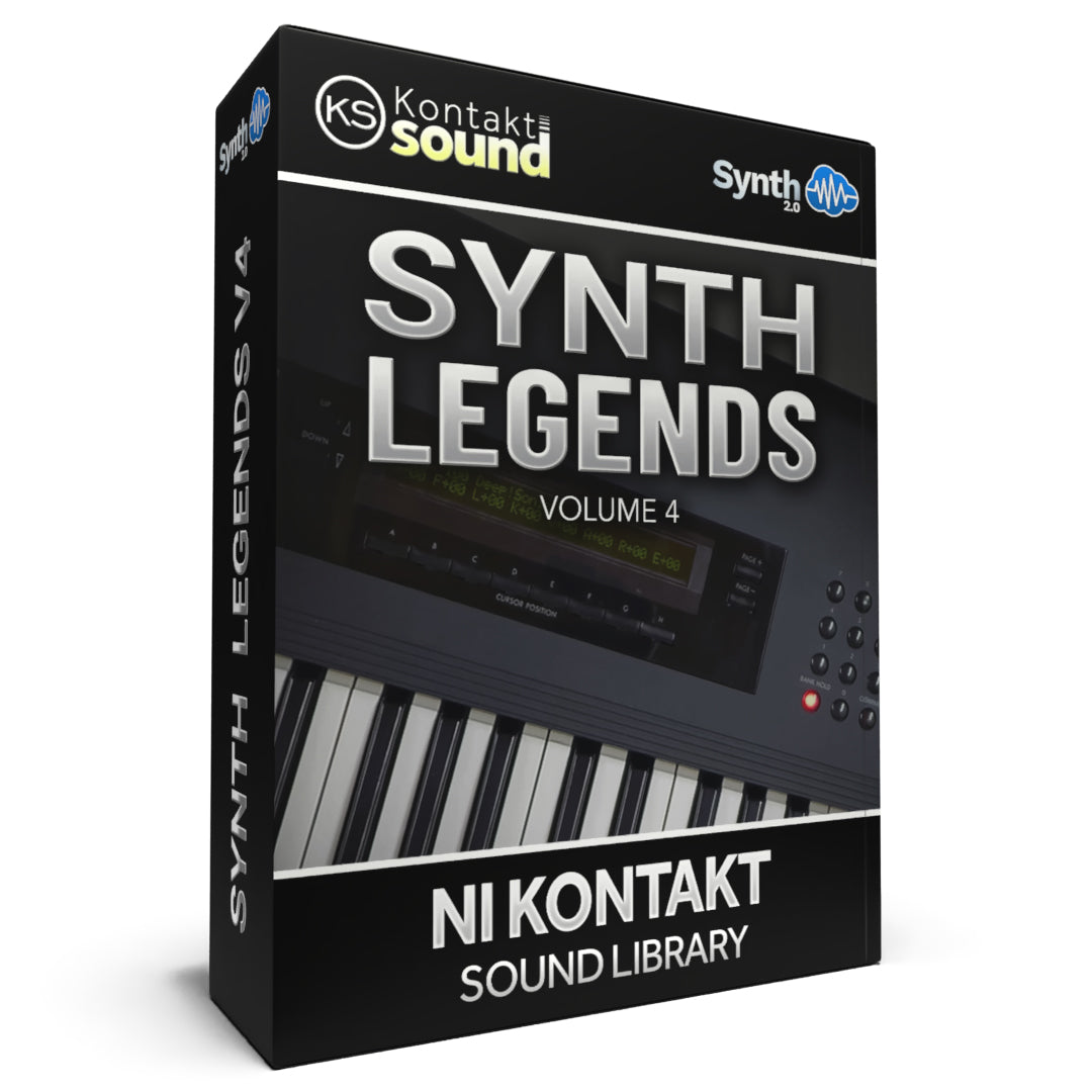 SLG004 - Synth Legends V4 - Native Instruments Kontakt ( 50 presets )