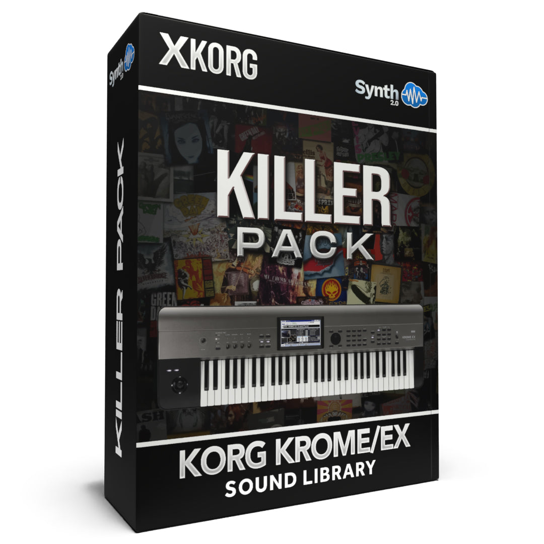 STL001 - Killer Pack - Korg Krome / EX ( 80 presets )