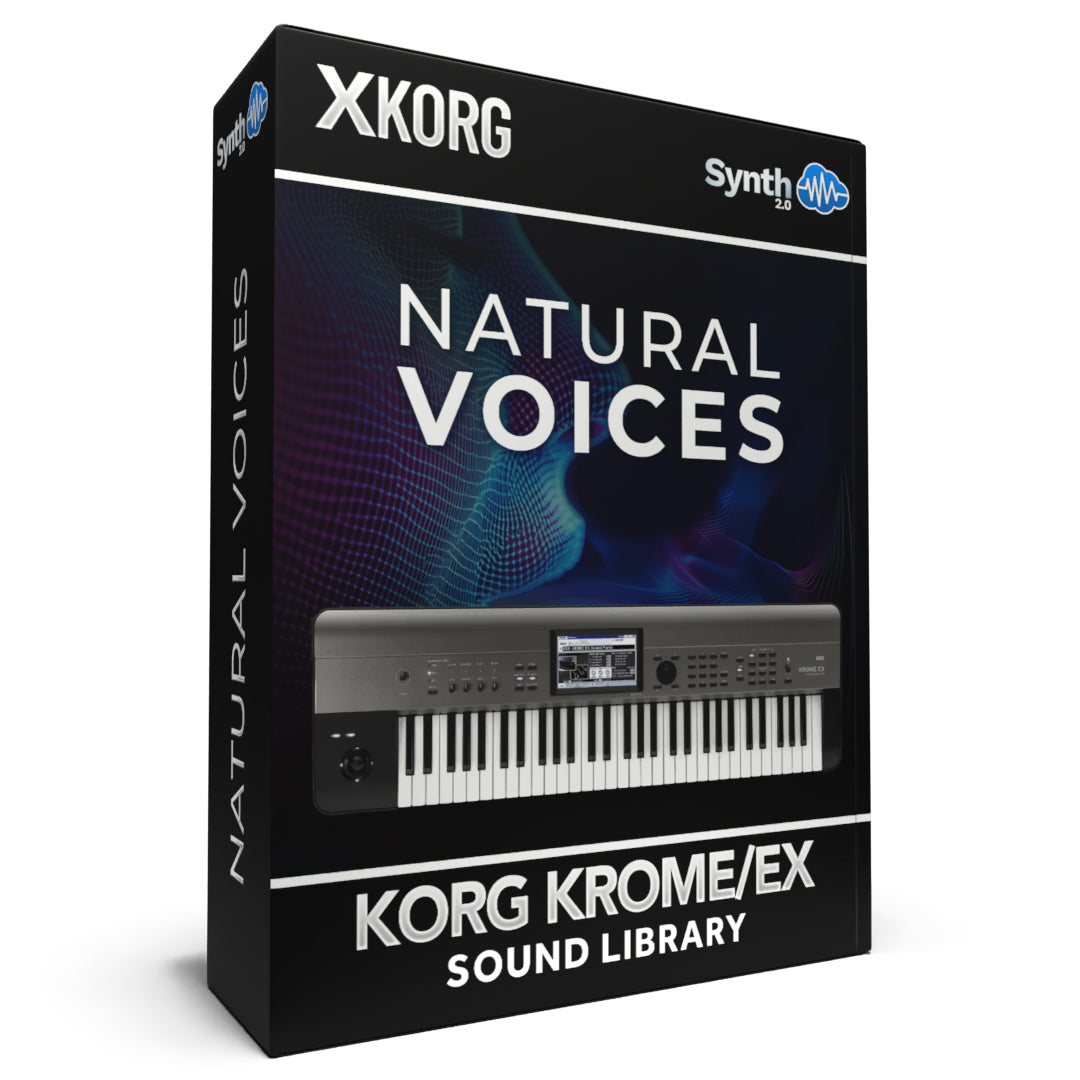 STL002 - Natural Voices - Korg Krome / EX ( 50 presets )