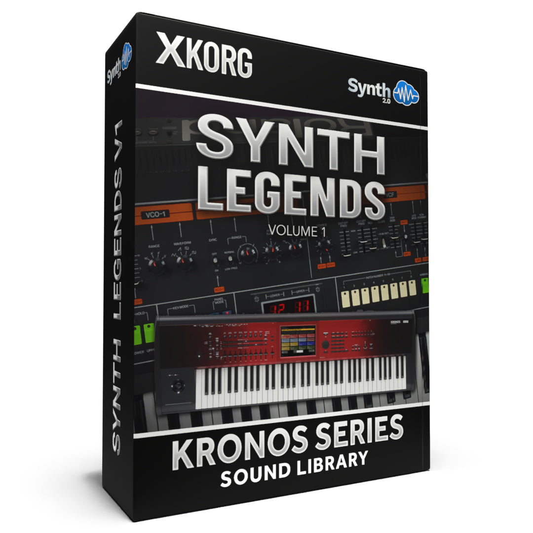 SLG001 - Synth Legends V1 - Korg Kronos Series ( 34 presets )